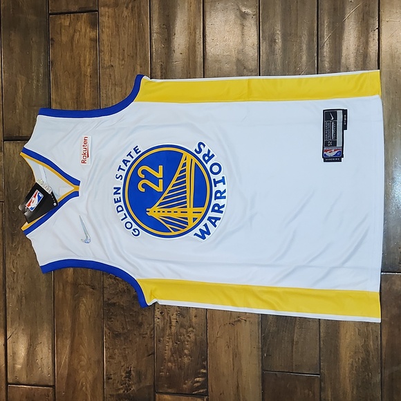 Nike Andrew Wiggins 22 Golden State Warriors White Swingman Player Jersey XL 52 - Picture 2 of 8